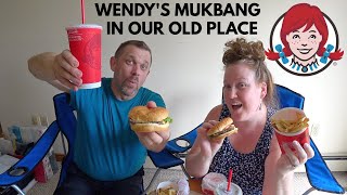WENDYS MUKBANG IN OUR OLD PLACE *STORYTIME* (EXPOSING HUSBAND) | THE RALPHIES