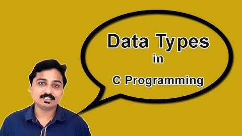How data types works in C Programming (Malayalam)