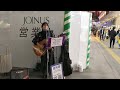 優利香「CRAZY FOR YOU」2022.03.05 横浜駅西口ストリートライブ kyleeカバー 横浜駅路上ライブ 神戸から来たシンガーソングラーター
