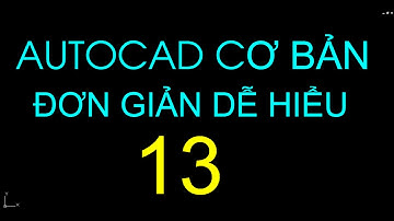 Tự học AutoCad đơn giản, dễ hiểu - Bài 13 - Chi tiết về lệnh HATCH trong Cad
