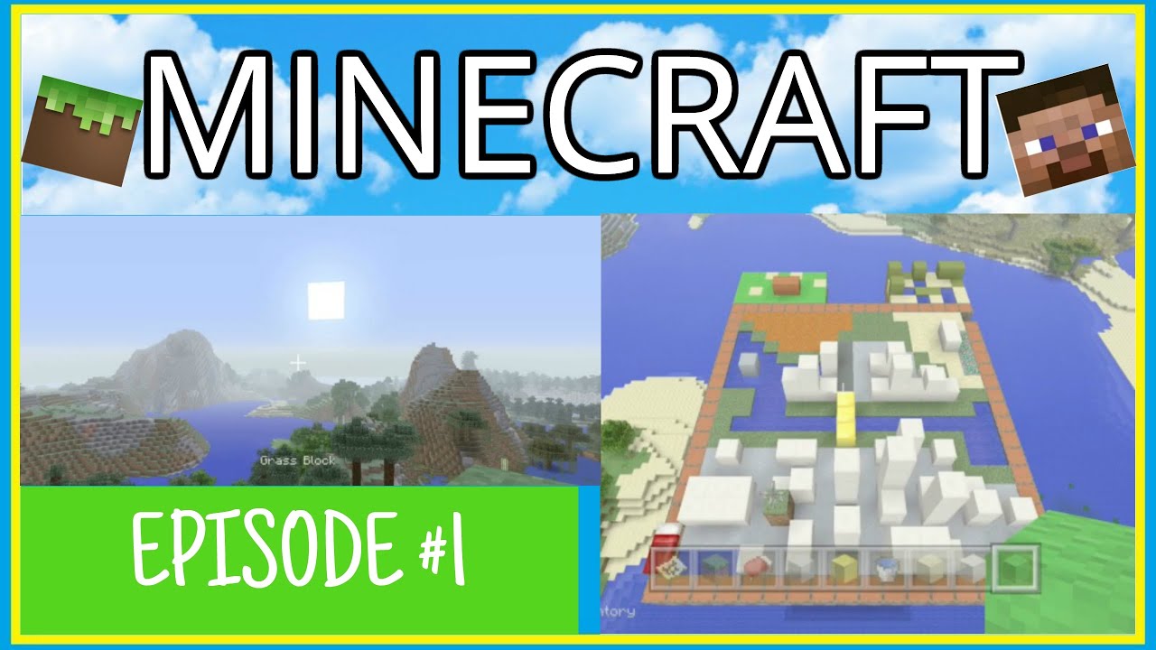 Minecraft - Lets Build A City! - Mega Build - (THE PLAN!) Ep.1 - YouTube