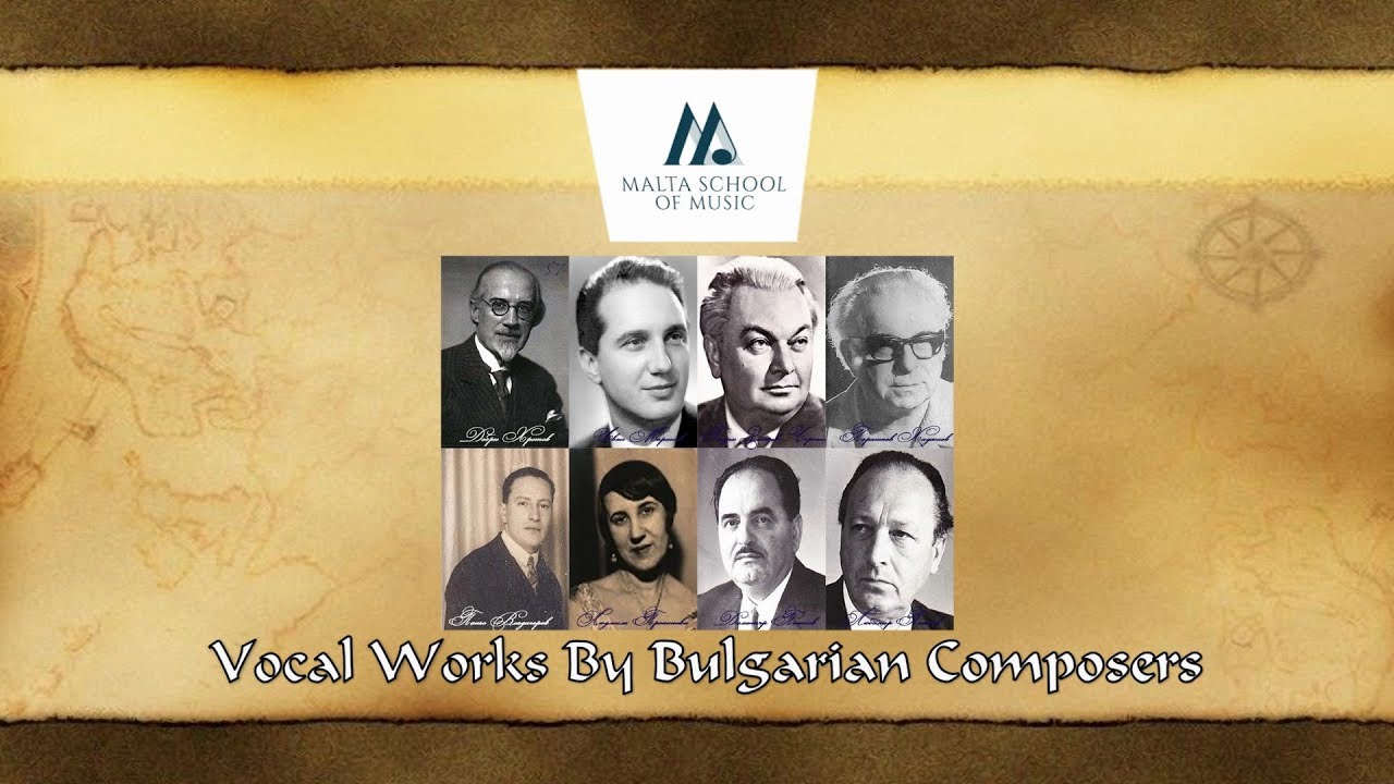 Vocal Works By Bulgarian Composers