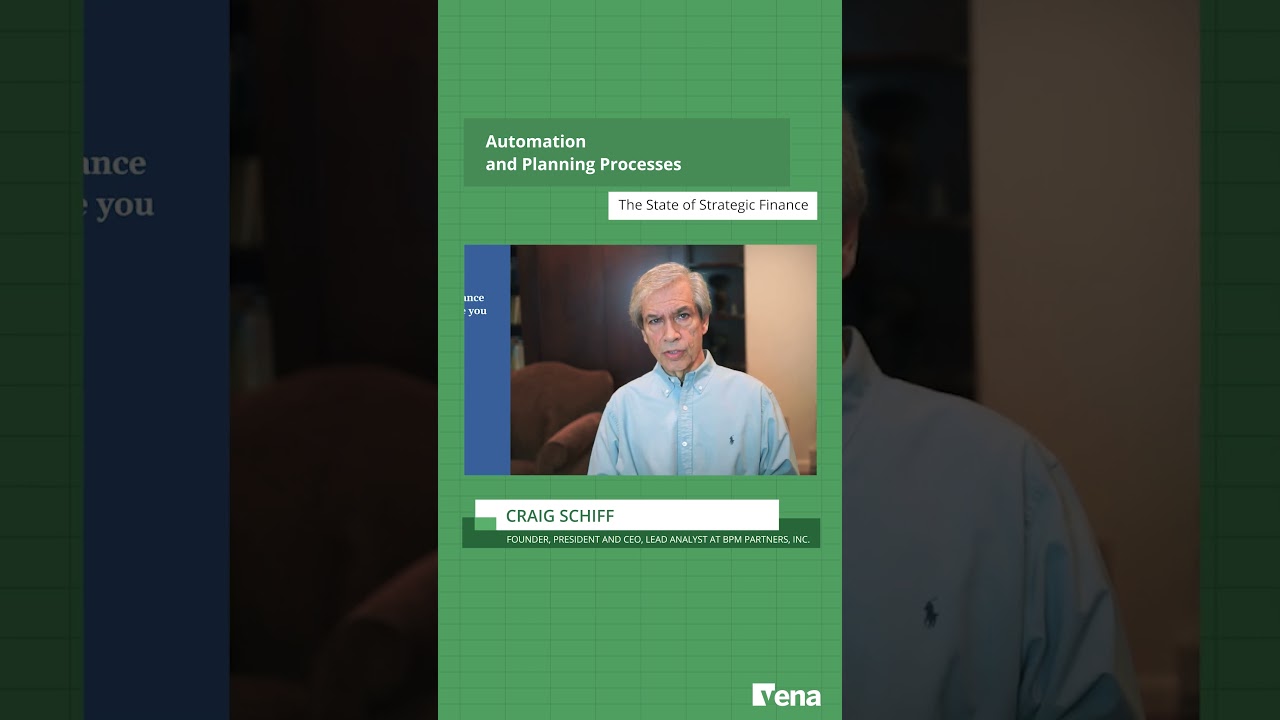 Automation and Planning Processes | Vena Industry Benchmark Report