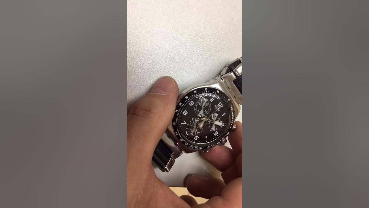 Видеоотчет Часы swatch sr936sw - YouTube