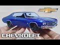 Создал копию Chevrolet Chevelle SS из ПЛАСТИЛИНА, своими руками, что получилось?