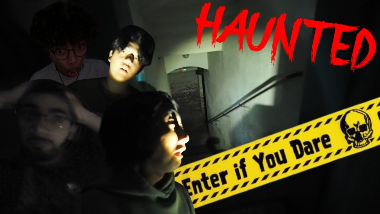 We investigated my Friends HAUNTED Basement