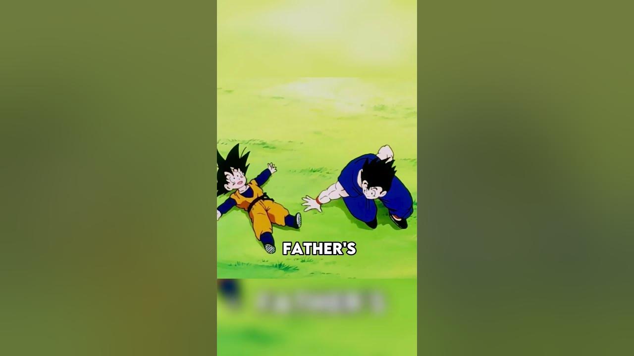 Goku meet Goten episode 208 dbz goten gohan goku dragonball 