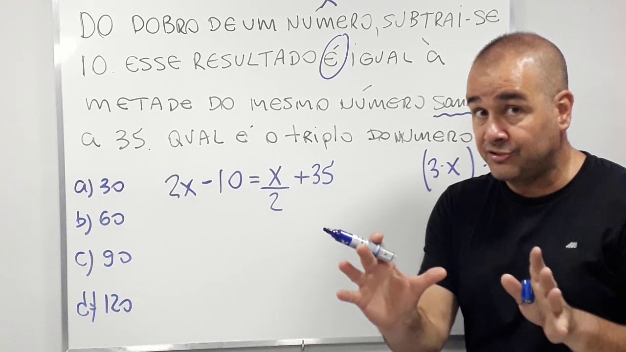 Como resolver o DOBRO DE UM NÚMERO! - YouTube