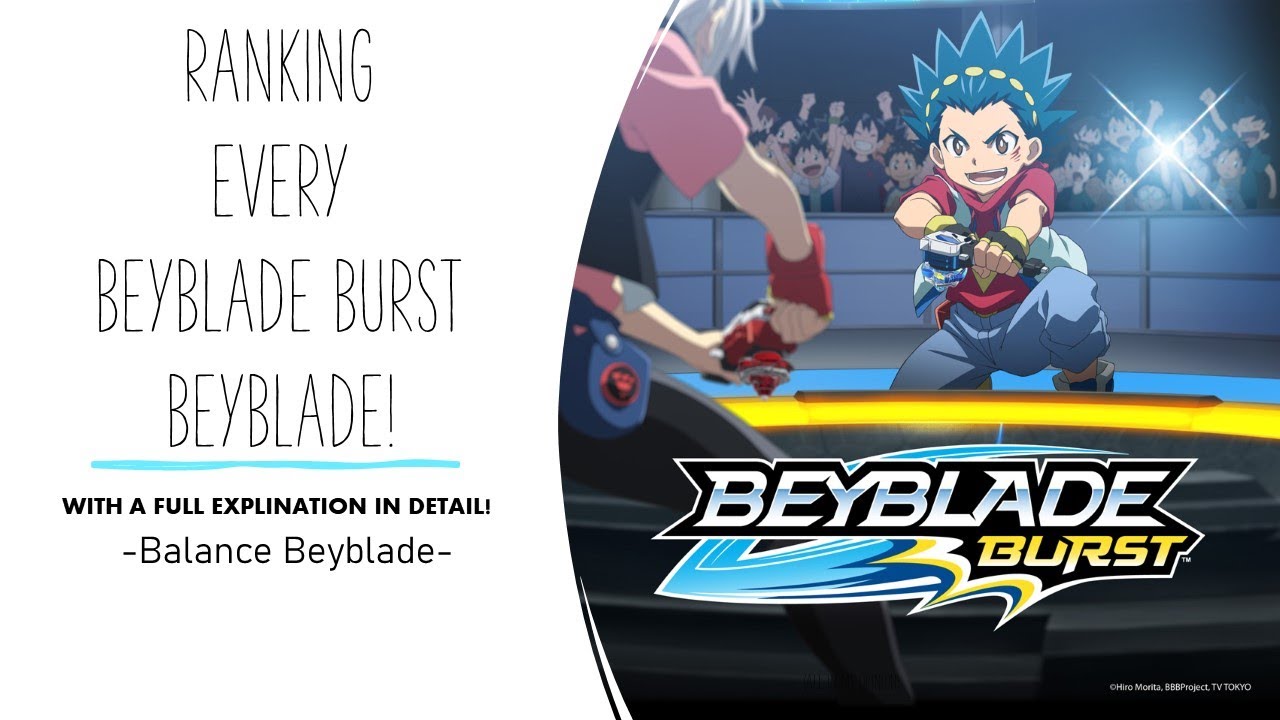 I RANKED ALL 20 BEYBLADE BURST BEYBLADES! With Full detail and clear