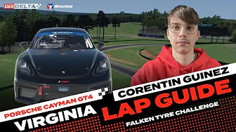 iRacing Lap Guide: Porsche Cayman GT4 at Virginia International Raceway