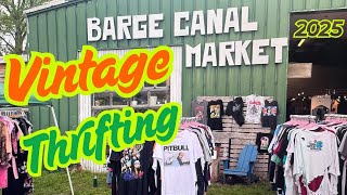 THRIFT WITH ME Burlington Vintage Market Saturdays | THRIFTING Must See in Vermont 2025