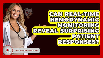 Can Real-time Hemodynamic Monitoring Reveal Surprising Patient Responses? - First Response Medicine