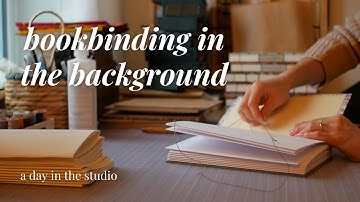 Play me in the background ✦ cozy bookbinding, elegant and jazzy piano music, no talking