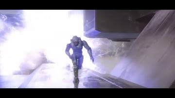 Master Chief running black Betty meme