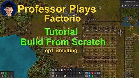 Factorio Tutorial Build From Scratch ep1 Smelting