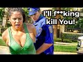 When Entitled Woman Gets In Trouble With Cops