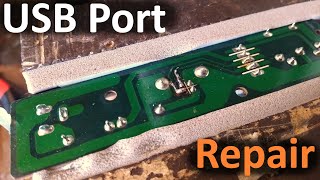 Repairing Broken Alesis MIDI Keyboard USB Port