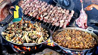 UP TO 100 EMPLOYEES?? EAT 30 GOATS A DAY!! PAK PONG'S KLATHAK SATE