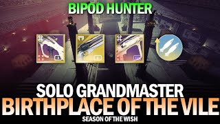 Solo GM Birthplace of the Vile (Bipod Hunter) [Destiny 2]