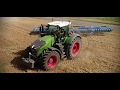Ref:YCMWpxan6F8 Fendt 1042 et lemken gigant 10 au d�chaumage en normandie !