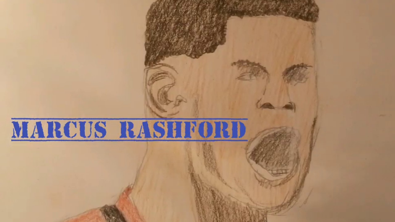 Marcus Rashford en DESSIN - XIDF - YouTube