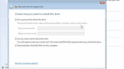 Using Windows 7 Bitlocker