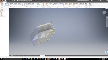 Inventer Pro 2017-Work Plane Btw -Two Planes - Extrude Sym