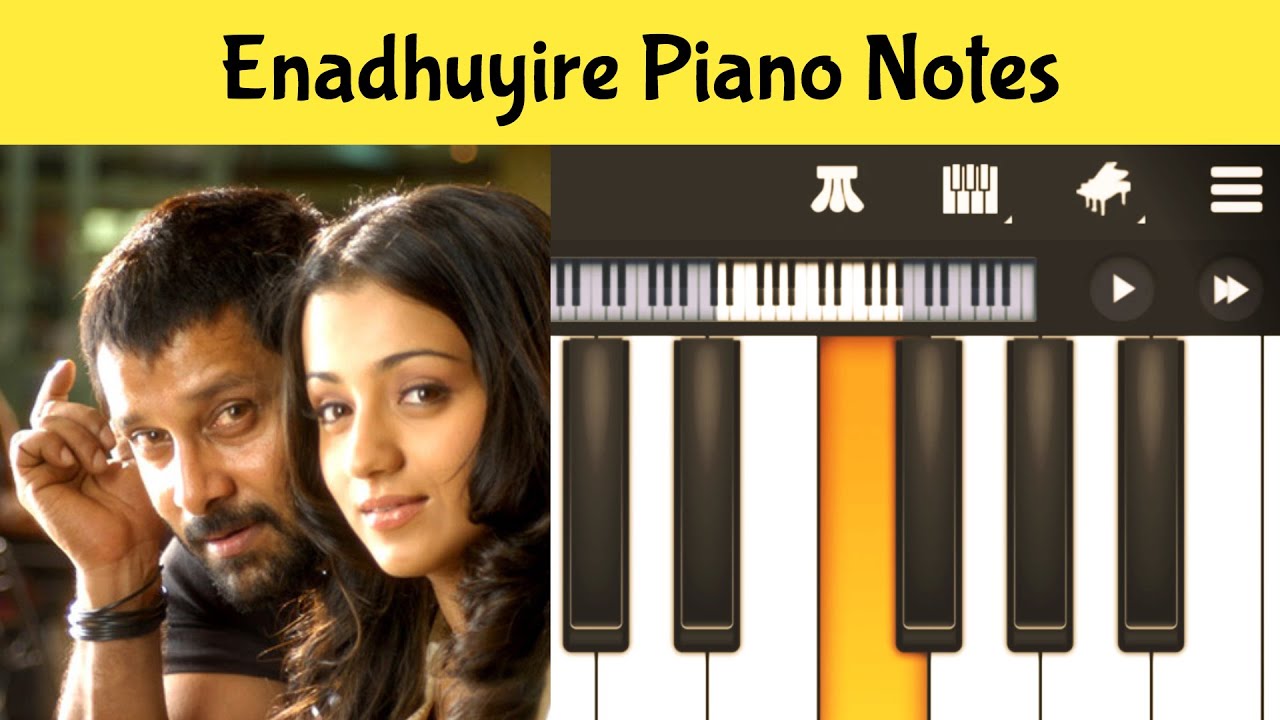 Enadhuyire Enadhuyire  Bheema  Harris Jeyaraj  Piano Tutorial