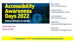 AAD 2022 - Technology Tools
