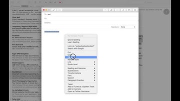 New Mail - OS X El Capitan