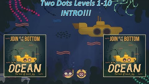 Two Dots Levels 1-10 Walkthrough & Gameplay