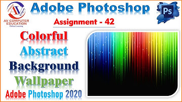 Abstract Background Wallpaper Adobe Photoshop 2020 || Abstract Background in Photoshop 2020