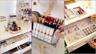 Makeup Vanity Organization | Huge Lipstick Organization With Me✨