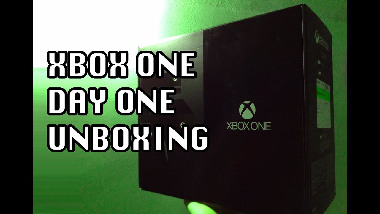 Xbox One Unboxing! (Day One Edition) 