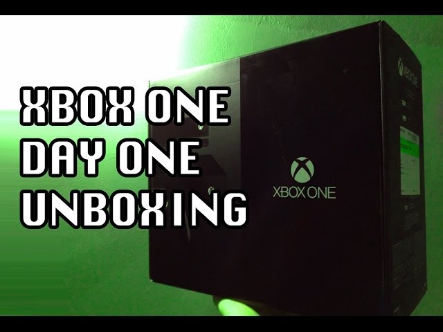 XBOX ONE X Day One Edition Unboxing