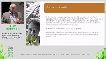 (11 of 11) Final Session: What achievements and new research targets for control of X. fastidiosa?