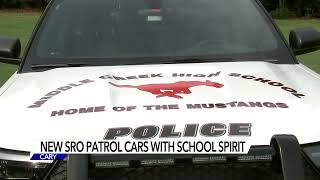 Cary police announce new patrol cars for school resource officers