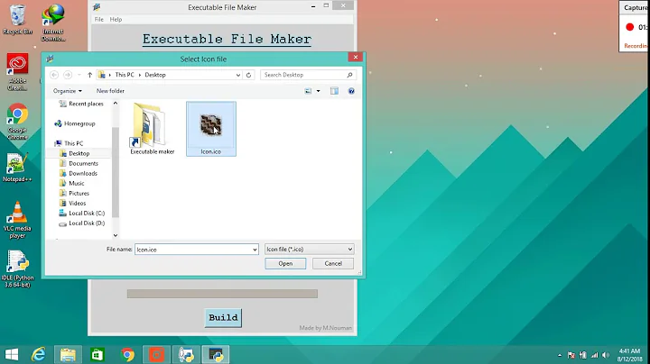 PY to EXE , Python executable file maker ( cx_Freeze )