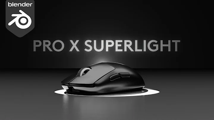 3D Product Animation | Logitech Pro X Superlight