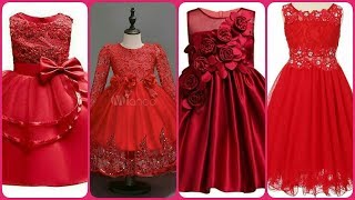 Top Red Baby Frock Design | Kids Party ...