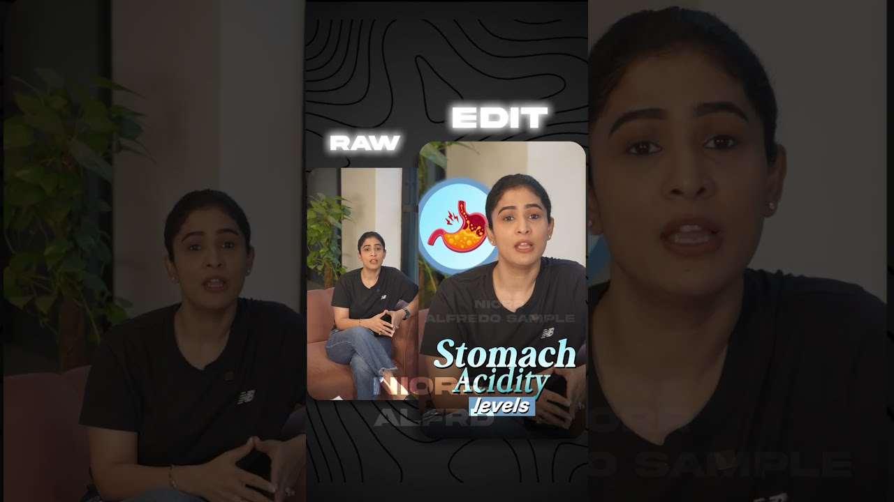 Raw vs Edit Short Form Sample 02 #premierepro  #health