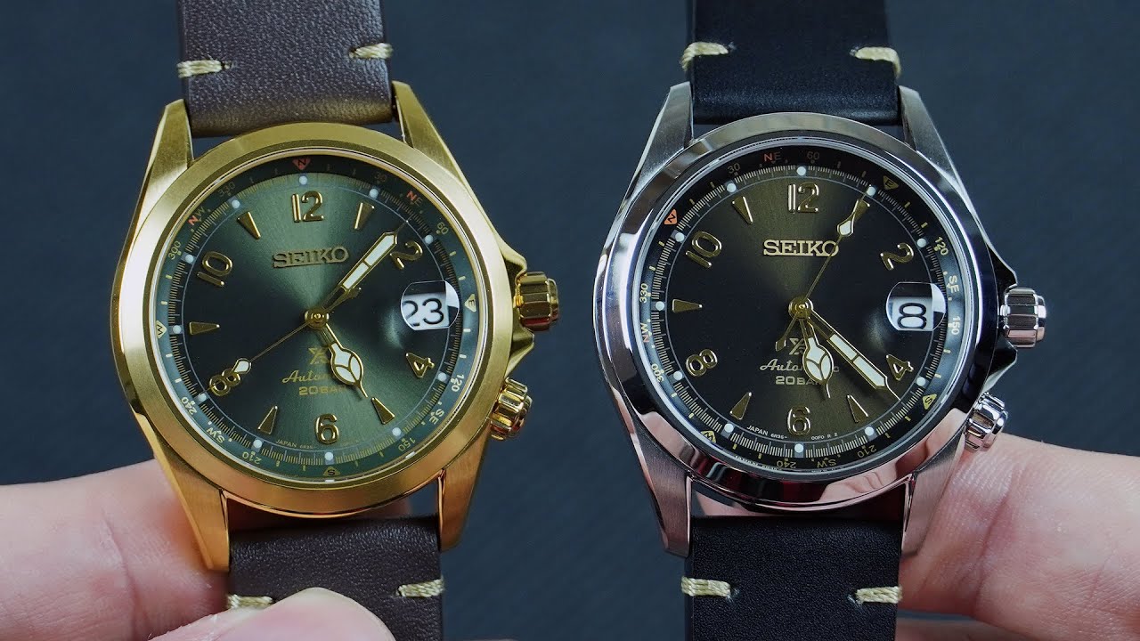 NEW Seiko Alpinist SPB209J1 and SPB210J1 Sunbeam Forest | Review - YouTube