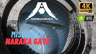 Homeworld 3 (Walkthrough GamePlay) [MISSION 07 - NARAKA GATE] 4K UHD 60FPS