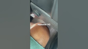 Hummer H3 2008 key 🔑 stuck in ignition