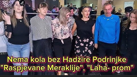JEDAN OD NAJBOLJIH NASTUPA "RASPJEVANIH MERAKLIJA" U "LAHA- PROM"- U, 1.DIO, 04.12.2024.
