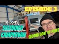 EPISIDE 3: SELFBUILD CAMPER VAN: How To Paint A Van: Second Coat: Will I Wreck My New Camper Van