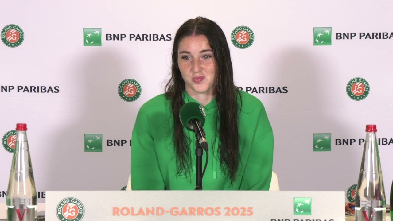 Roland-Garros 2025 - Elsa Jacquemot : "Je ne sais pas si ça fait du bien au tennis féminin français"