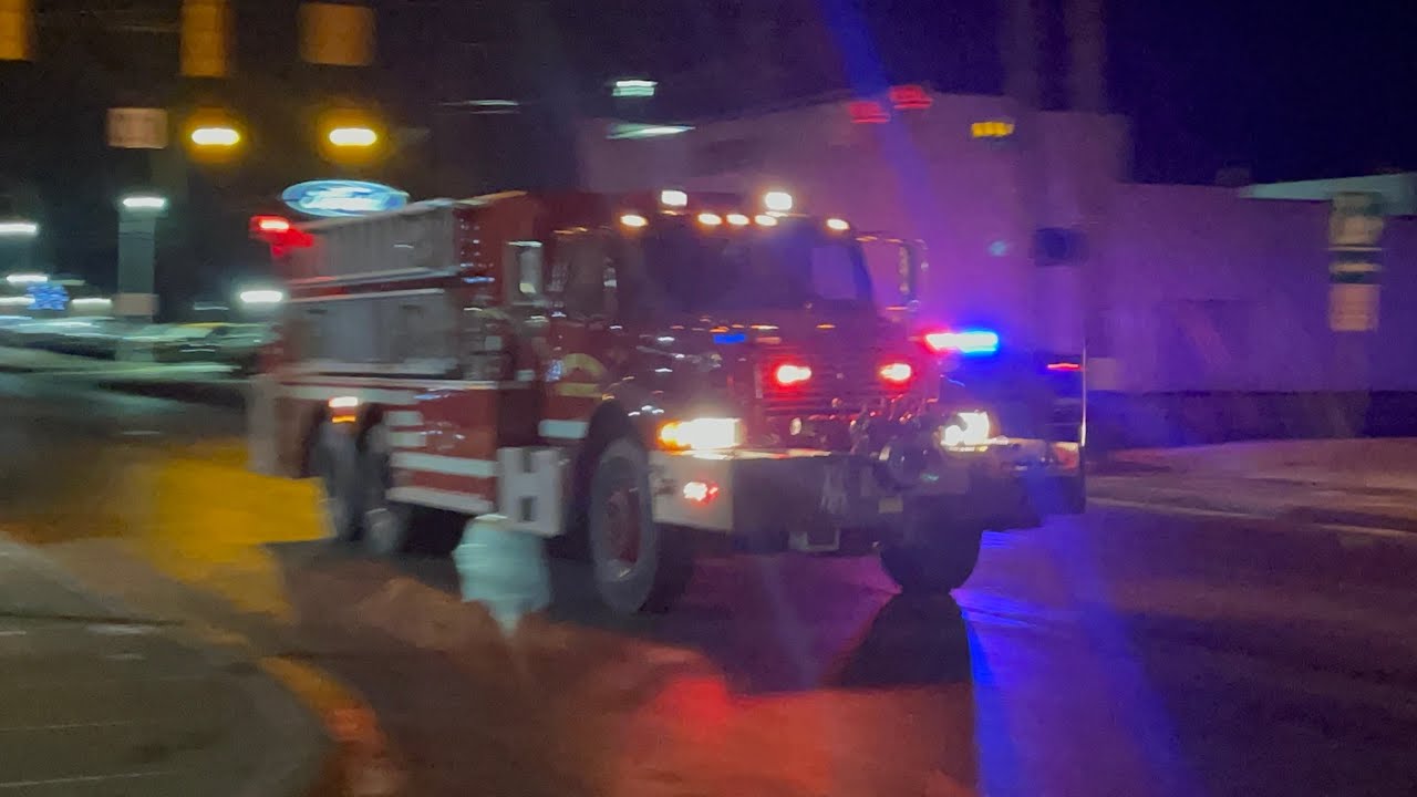 Albee Township MI FD T5 Responding GRAIN ELEVATOR Fire Mutual Aid