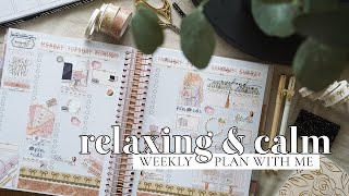 Relaxing &amp; Calm Weekly Plan With Me ♡