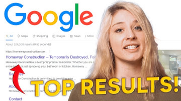 4 SEO Tips for Websites (SHOW UP ON GOOGLE!)